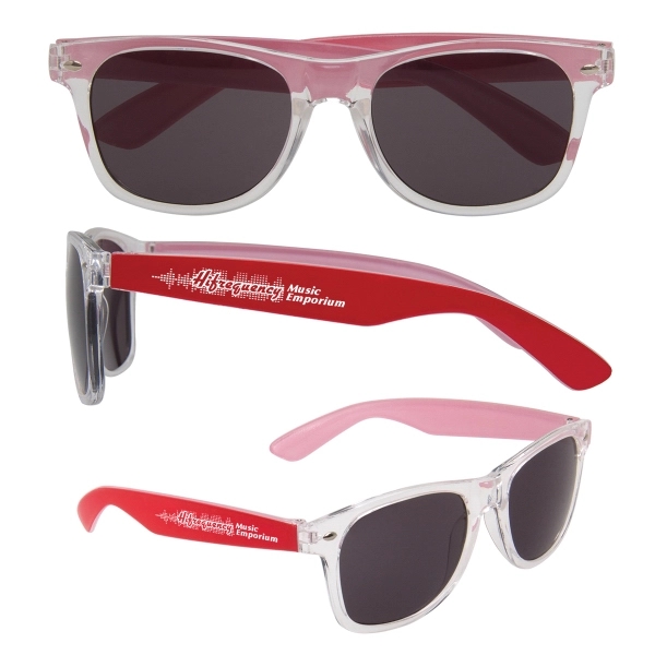 Red color option for Color Arm Sunglasses