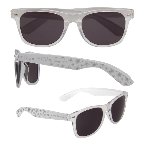 White color option for Color Arm Sunglasses