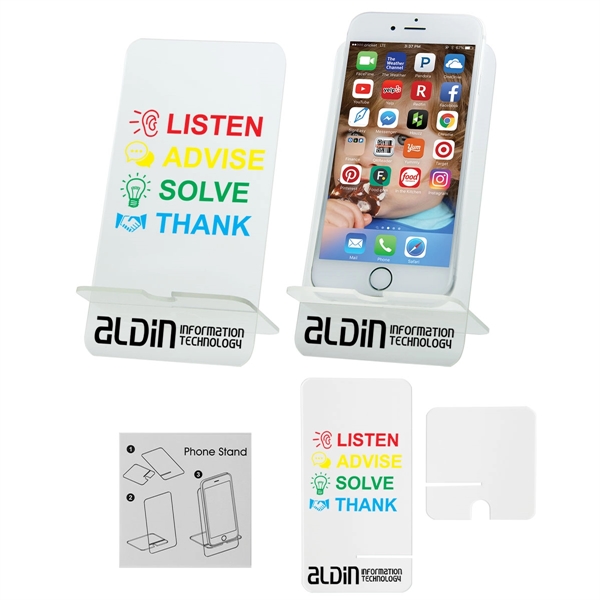 Clear color option for Cell Phone Stand