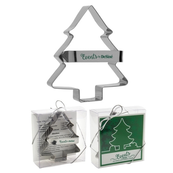 Silver color option for Metal Tree Cookie Cutter