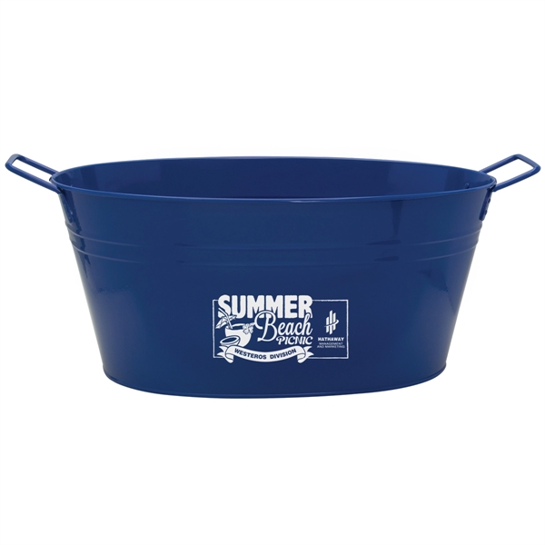 Blue color option for 15 Qt Galvanized Metal Tub