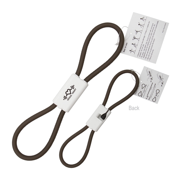 White-Gray color option for Travel Resistance Band