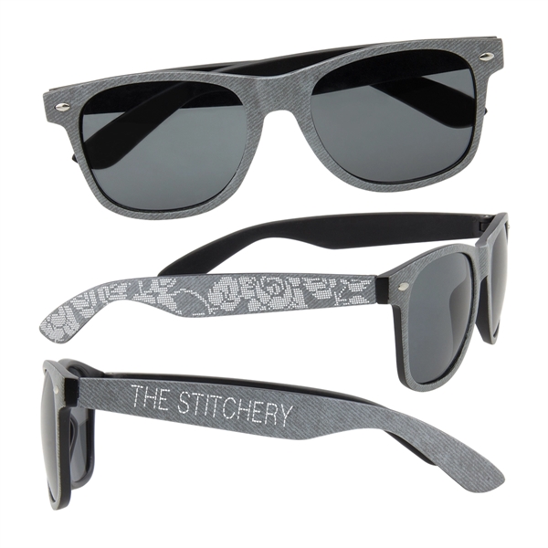 Gray color option for Denim Print Sunglasses