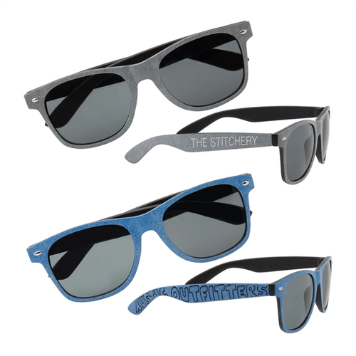 Main photo of Denim Print Sunglasses