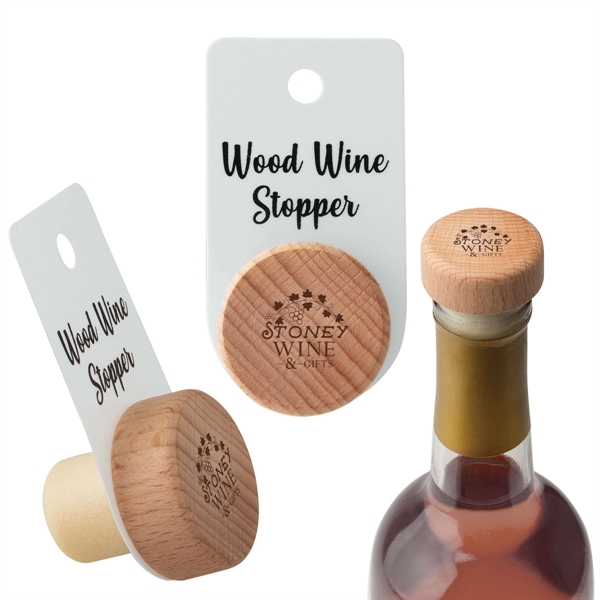 Brown color option for Wood Wine Stopper