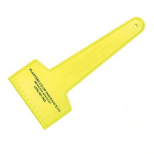 Photo of Large Fluorescent Ice Scraper