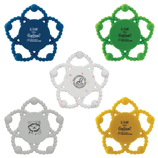 Green color option for Silicone Teething Ring