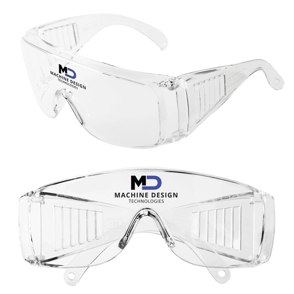 Clear color option for Fit Over Safety Glasses