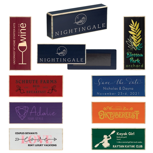 Main photo of Wood Block Magnet