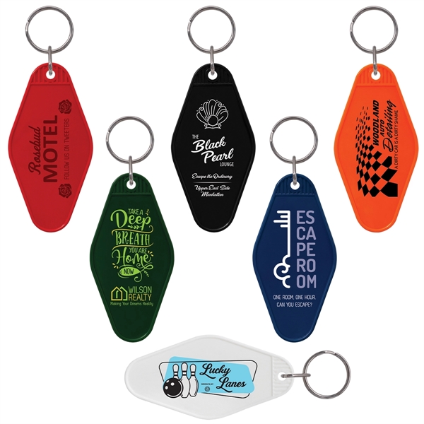 White color option for Hotel Keytag