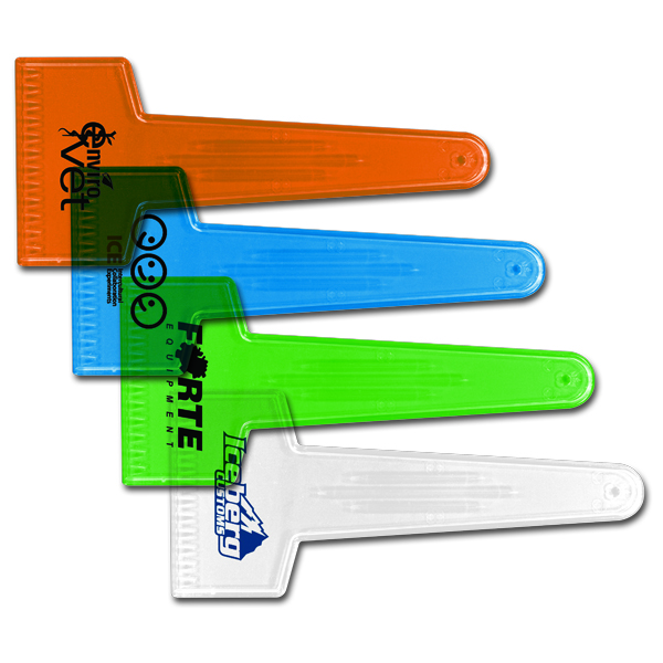 Translucent Orange color option for Large Translucent Ice Scraper