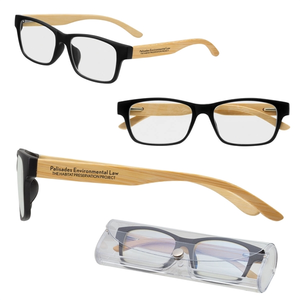 Photo of Bamboo Arm Blue Light Glasses