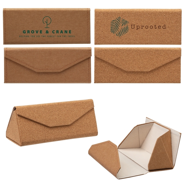 Cork color option for Folding Eyewear Case