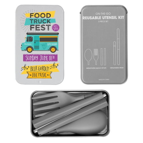 Main photo of On The Go Reusable Utensil Kit