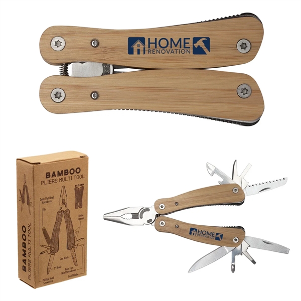 Bamboo color option for Bamboo Pliers Multi Tool