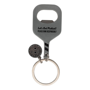 Photo of Pickleball Bottle Opener Keytag