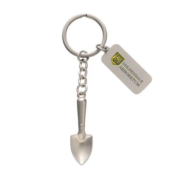 Silver color option for Shovel Keytag