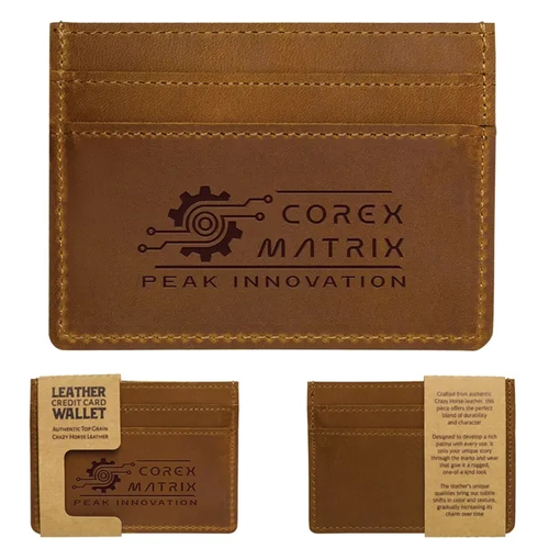 Main photo of Leather Credit Card Wallet