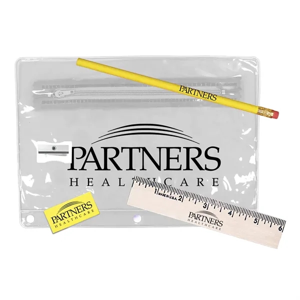 Clear color option for Premium Transparent School Kit