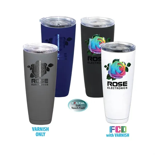 Main photo of Halcyon® 18 Oz. Deco Tumbler, Fcd With Varnish Or Varnish O