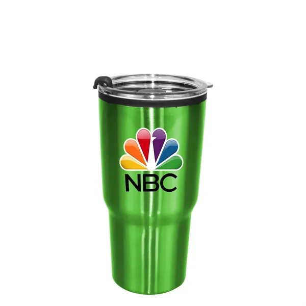 Green color option for 20 Oz. Ares Tumbler With Stainless Straw/Flip Top Lid, Full