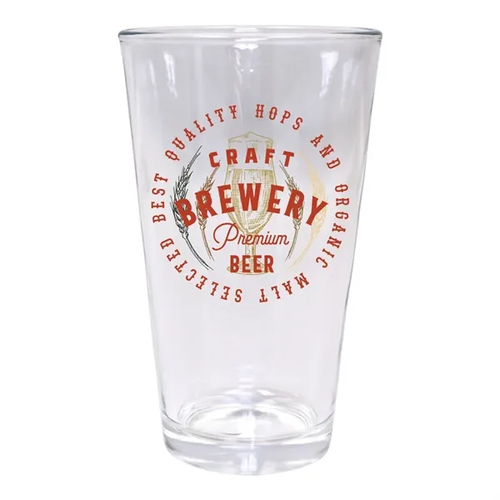 Main photo of 16 Oz. Pint Glass, Full Color Digital