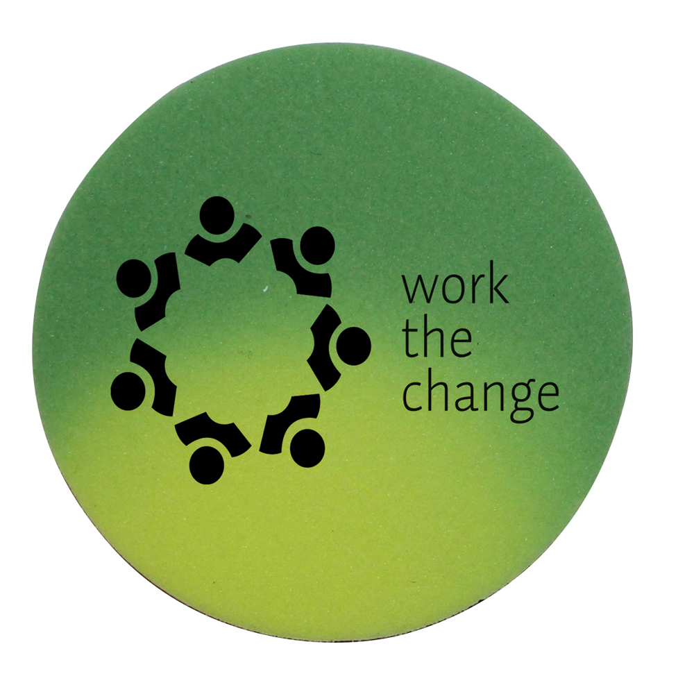 Green To Yellow color option for Mood Die Cut Eraser Circle