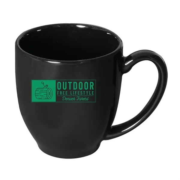 Black color option for 16 Oz. Bistro Mug   Black