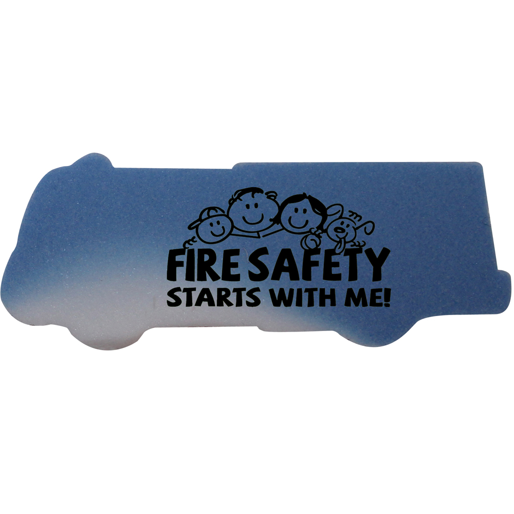 Blue To White color option for Mood Die Cut Eraser Fire Truck