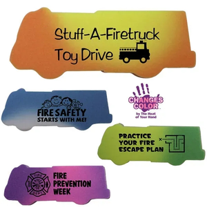 Photo of Mood Die Cut Eraser Fire Truck