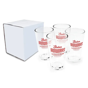 Photo of 16 Oz. Pint Glass   Gift Set Of 4