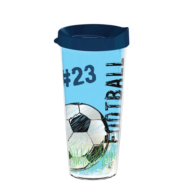 Navy Blue color option for 22 Oz. Karma Tumbler, Full Color Digital