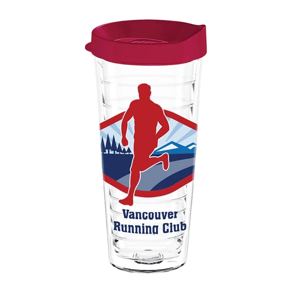 Red color option for 22 Oz. Karma Tumbler, Full Color Digital