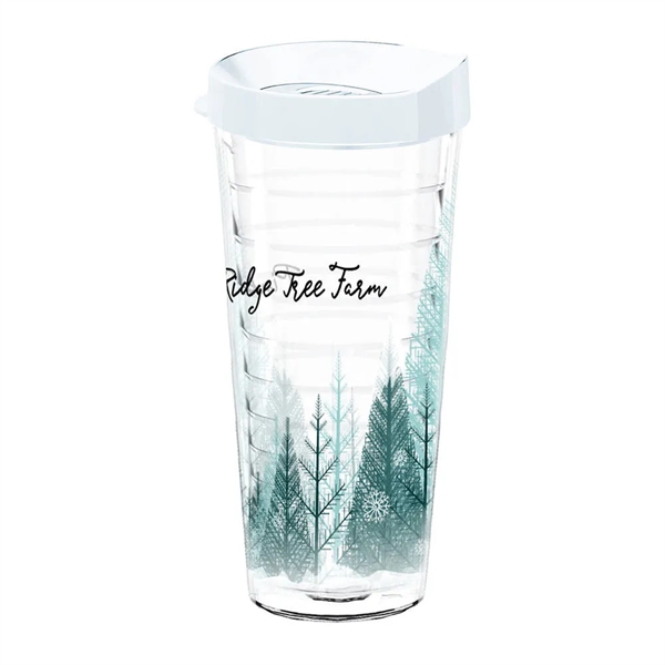 White color option for 22 Oz. Karma Tumbler, Full Color Digital