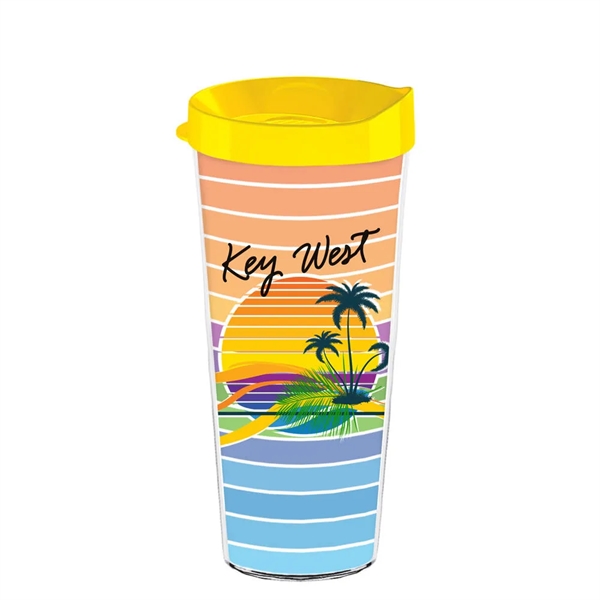 Yellow color option for 22 Oz. Karma Tumbler, Full Color Digital