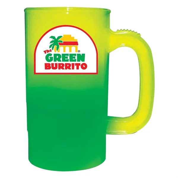 Yellow To Green color option for Mood™ 14 Oz. Beer Stein (2 Side), Full Color Digital