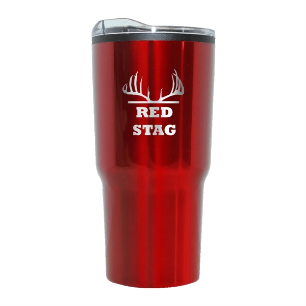 Red color option for 20 Oz. Ares Tumbler, Laser, Premium