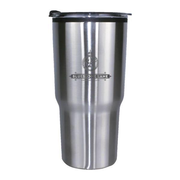 Silver color option for 20 Oz. Ares Tumbler With Stainless Straw/Flip Top Lid, Laser