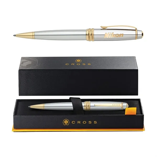 Main photo of Cross® Bailey 23 Kt Gold Ballpoint Pen, Laser Engraving
