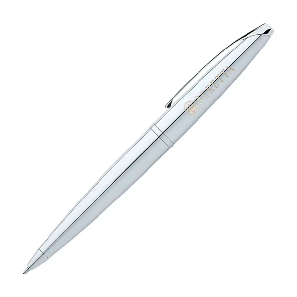 Chrome color option for Cross® Atx Pure Chrome Ballpoint Pen, Laser Engraved