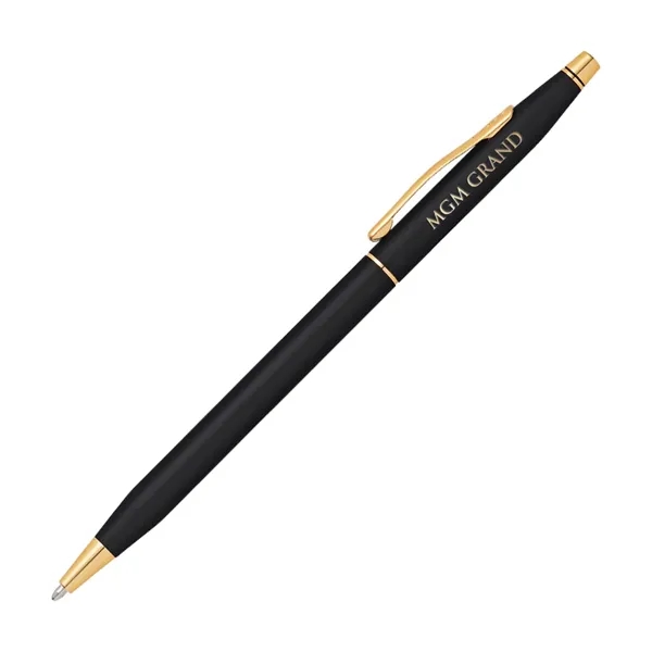 Black With Gold color option for Cross® Classic Century Ballpoint Pen With 23kt Gold Plated