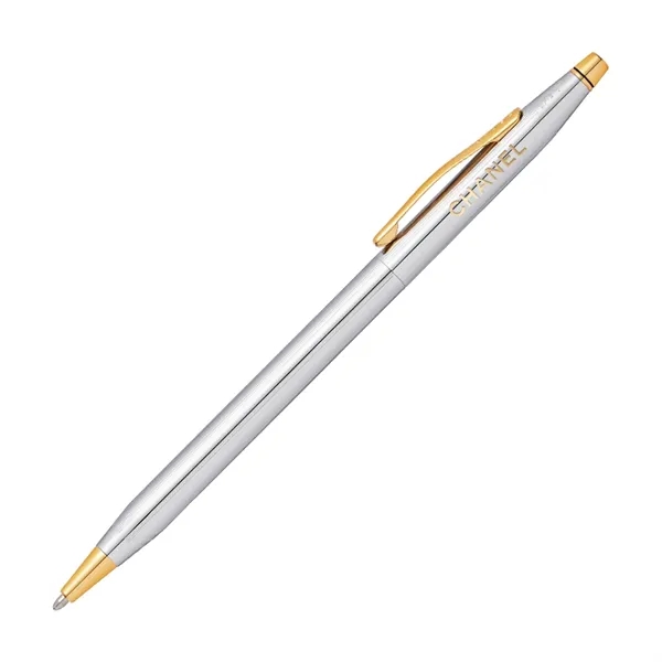 Chrome With Gold color option for Cross® Classic Century Ballpoint Pen With 23kt Gold Plated