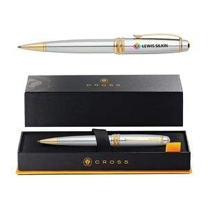 Photo of Cross® Bailey 23 Kt Gold Ballpoint Pen, Full Color Digital