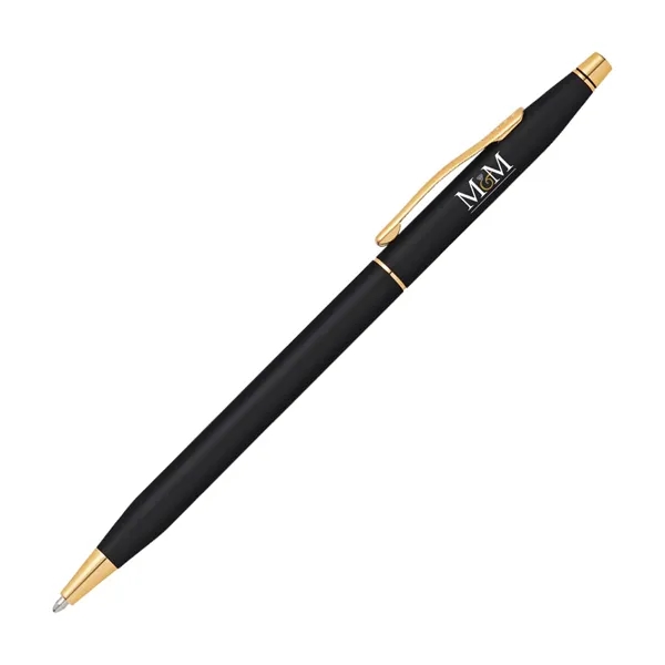 Black With Gold color option for Cross® Classic Century Ballpoint Pen With 23kt Gold Plated