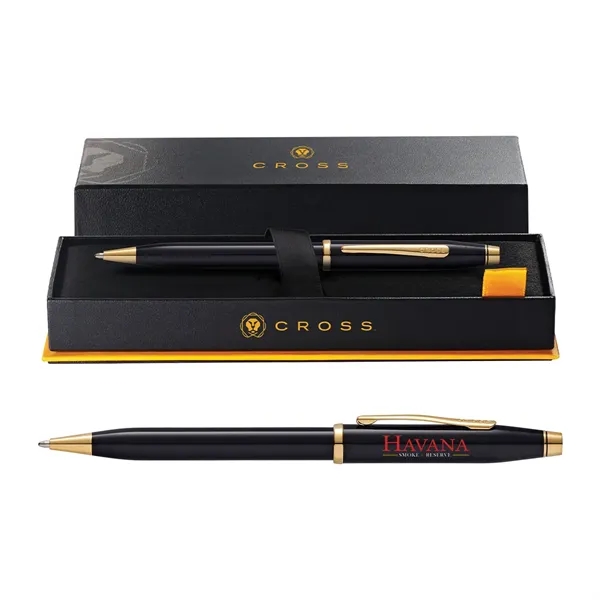 Black Lacquer color option for Cross® Century Ii Black Lacquer Pen, Full Color Digital