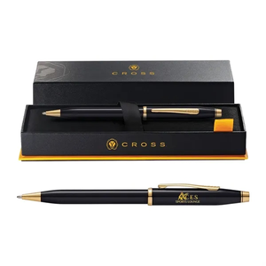 Photo of Cross® Century Ii Black Lacquer Pen, Laser Engraved