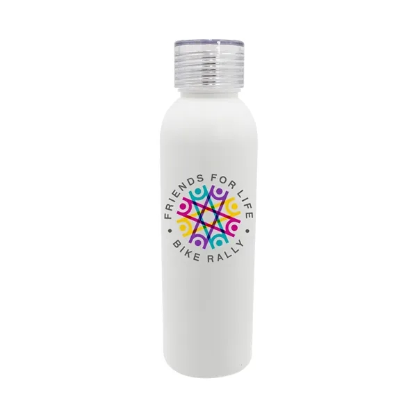 White color option for 24 Oz. Classic Revolve Bottle With Standard Lid, Full Color