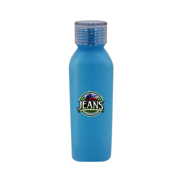 Light Blue color option for 24 Oz. Classic Edge Bottle With Standard Lid, Full Color Dig