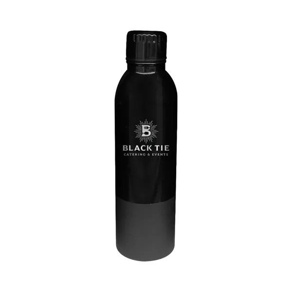 Black color option for Tuxedo 17 Oz. Recycled Deluxe Bottle, Laser Engraved, Large