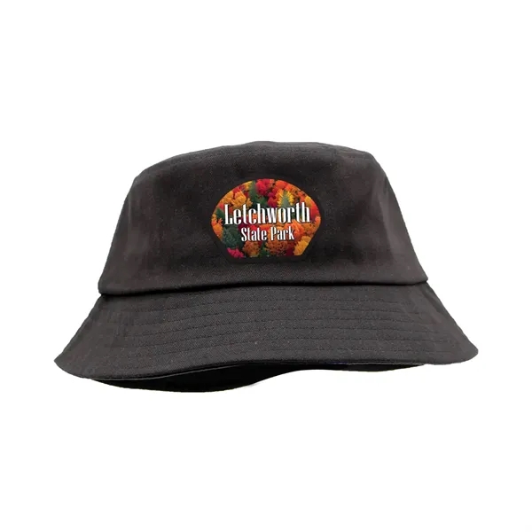 Black color option for Seeker Bucket Hat, Patch   Full Color Digital